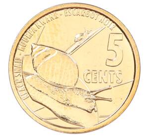 5 центов 2022 года Сейшелы — Фото №1