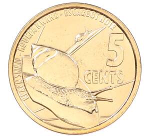5 центов 2022 года Сейшелы — Фото №1