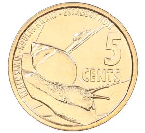 5 центов 2022 года Сейшелы — Фото №1