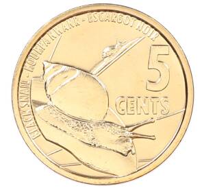 5 центов 2022 года Сейшелы — Фото №1