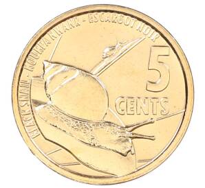 5 центов 2022 года Сейшелы — Фото №1