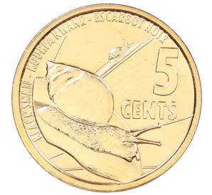 5 центов 2022 года Сейшелы — Фото №1