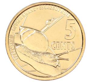 5 центов 2022 года Сейшелы — Фото №1