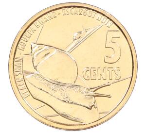 5 центов 2022 года Сейшелы — Фото №1
