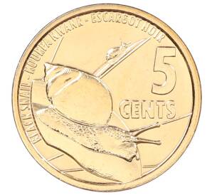 5 центов 2022 года Сейшелы — Фото №1