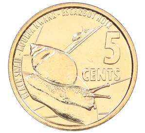 5 центов 2022 года Сейшелы — Фото №1