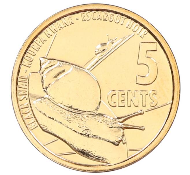 Монета 5 центов 2022 года Сейшелы (Артикул: K12-67978) — Фото №1