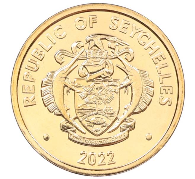 Монета 5 центов 2022 года Сейшелы (Артикул: K12-67978) — Фото №2