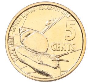 5 центов 2022 года Сейшелы — Фото №1