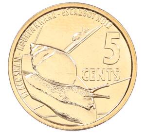 5 центов 2022 года Сейшелы — Фото №1