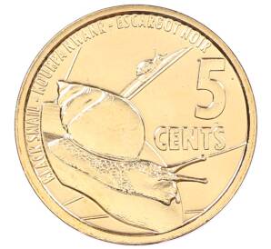 5 центов 2022 года Сейшелы — Фото №1