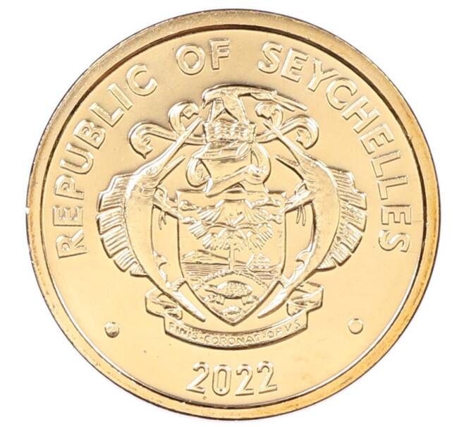 Монета 5 центов 2022 года Сейшелы (Артикул: K12-67986) — Фото №2