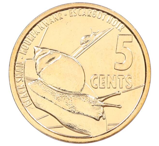 Монета 5 центов 2022 года Сейшелы (Артикул: K12-67988) — Фото №1