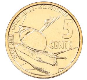 5 центов 2022 года Сейшелы — Фото №1