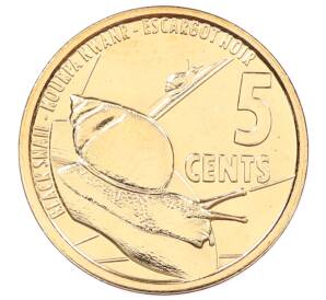 5 центов 2022 года Сейшелы — Фото №1