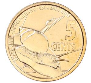 5 центов 2022 года Сейшелы — Фото №1