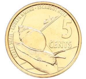 5 центов 2022 года Сейшелы — Фото №1