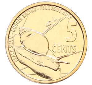 5 центов 2022 года Сейшелы — Фото №1