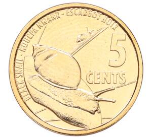 5 центов 2022 года Сейшелы — Фото №1
