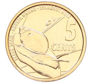 5 центов 2022 года Сейшелы — Фото №1