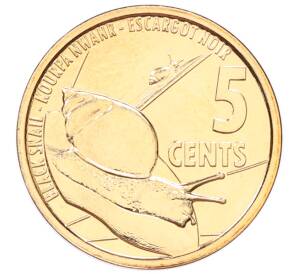 5 центов 2022 года Сейшелы — Фото №1