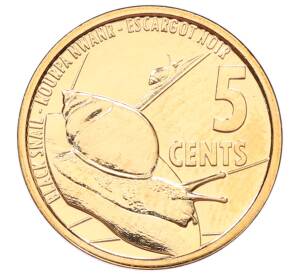 5 центов 2022 года Сейшелы — Фото №1
