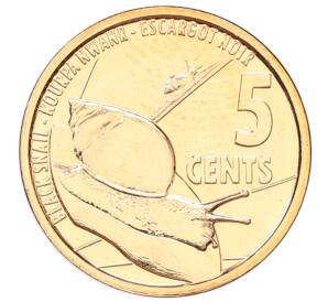 5 центов 2022 года Сейшелы — Фото №1
