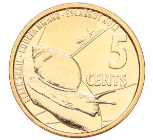 5 центов 2022 года Сейшелы — Фото №1