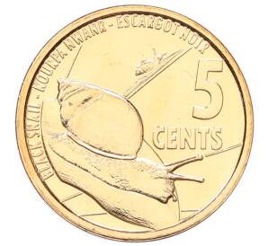 5 центов 2022 года Сейшелы — Фото №1