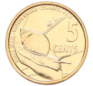 5 центов 2022 года Сейшелы — Фото №1