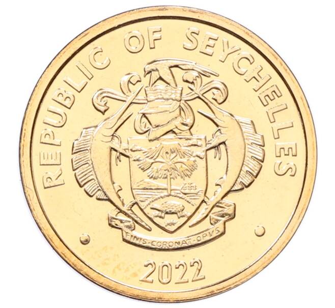Монета 5 центов 2022 года Сейшелы (Артикул: K12-68017) — Фото №2