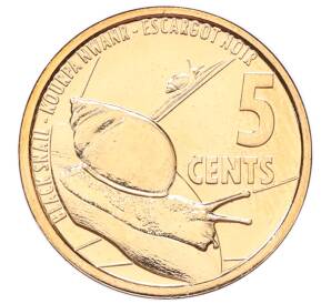 5 центов 2022 года Сейшелы — Фото №1