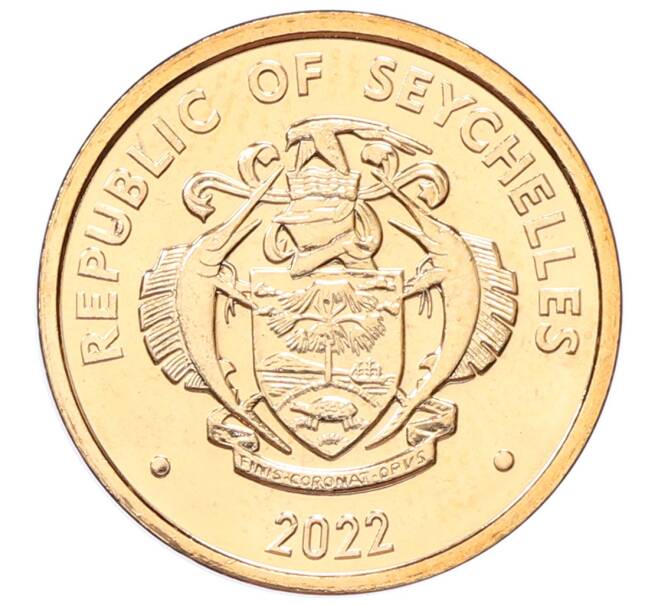 Монета 5 центов 2022 года Сейшелы (Артикул: K12-68018) — Фото №2