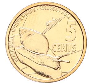 5 центов 2022 года Сейшелы — Фото №1