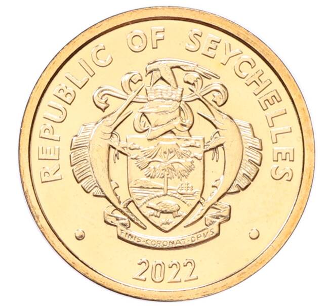 Монета 5 центов 2022 года Сейшелы (Артикул: K12-68019) — Фото №2