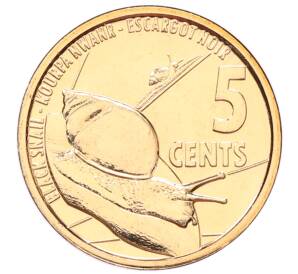 5 центов 2022 года Сейшелы — Фото №1