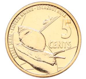 5 центов 2022 года Сейшелы — Фото №1