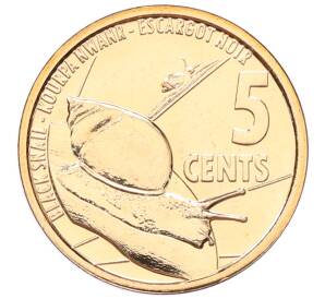 5 центов 2022 года Сейшелы — Фото №1