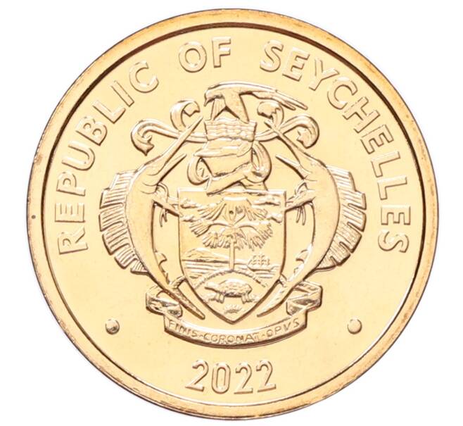 Монета 5 центов 2022 года Сейшелы (Артикул: K12-68025) — Фото №2