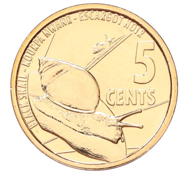 Монета 5 центов 2022 года Сейшелы (Артикул: K12-68026) — Фото №1