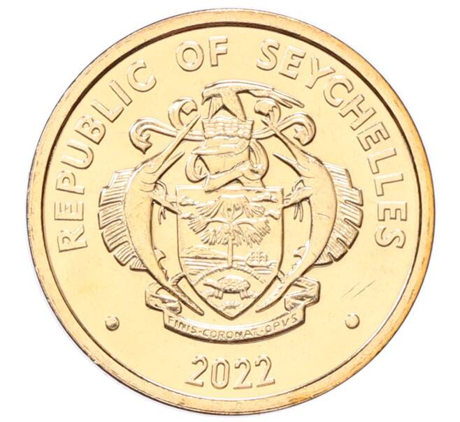 Монета 5 центов 2022 года Сейшелы (Артикул: K12-68026) — Фото №2