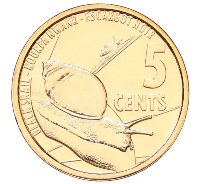 Монета 5 центов 2022 года Сейшелы (Артикул: K12-68027) — Фото №1