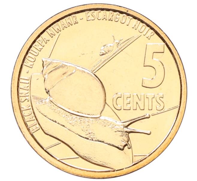 Монета 5 центов 2022 года Сейшелы (Артикул: K12-68028) — Фото №1