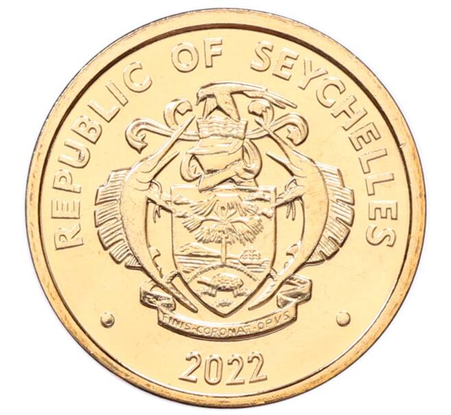 Монета 5 центов 2022 года Сейшелы (Артикул: K12-68028) — Фото №2
