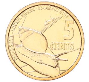 5 центов 2022 года Сейшелы — Фото №1