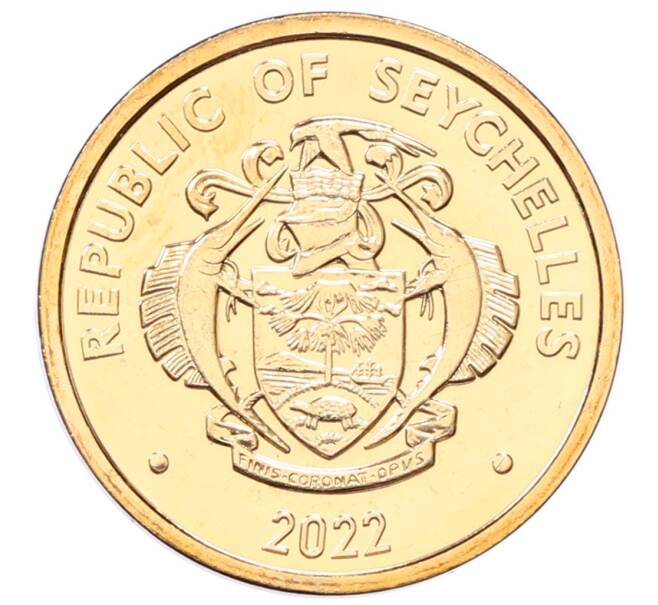 Монета 5 центов 2022 года Сейшелы (Артикул: K12-68030) — Фото №2
