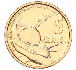 5 центов 2022 года Сейшелы — Фото №1