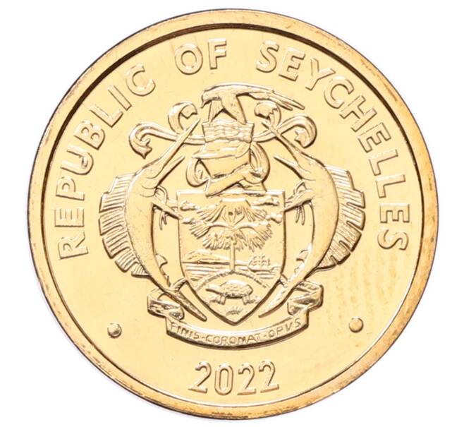 Монета 5 центов 2022 года Сейшелы (Артикул: K12-68032) — Фото №2