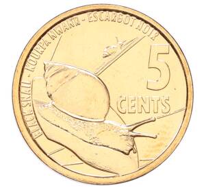 5 центов 2022 года Сейшелы — Фото №1