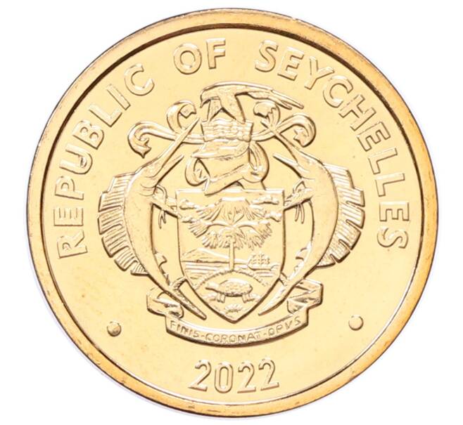 Монета 5 центов 2022 года Сейшелы (Артикул: K12-68033) — Фото №2